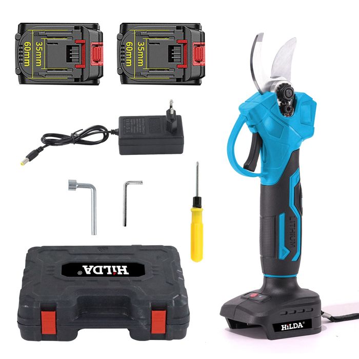 Акумулаторна лозарска ножица 48V/8Ah с литиевойонни батерии