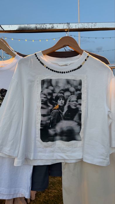 Tricouri print +puctura manuala