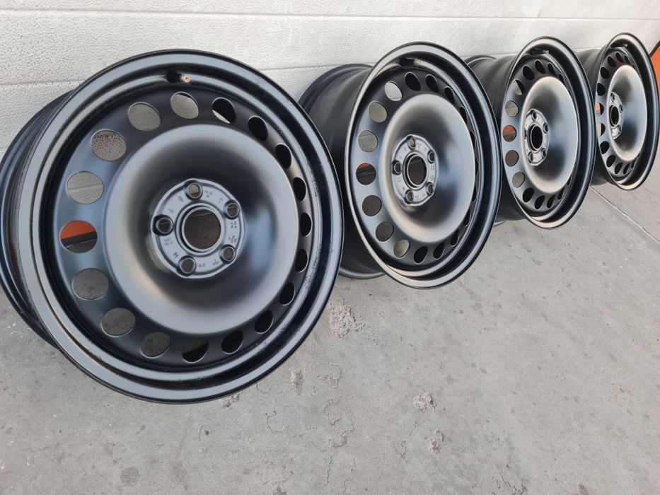 Оригинални железни джанти за ФОЛКСВАГЕН VW AUDI SEAT SKODA R17 5x112 ET38 6.5J