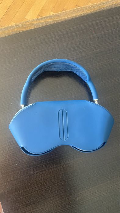 AirPods Max Sky Blue with Blue Headband