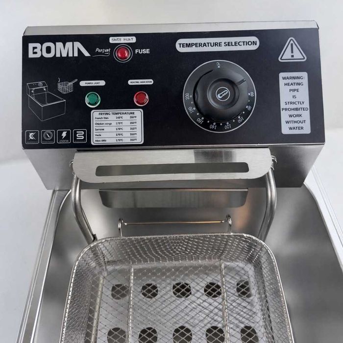 Професионален фритюрник Boma BM84 2500W 6 литра Professional