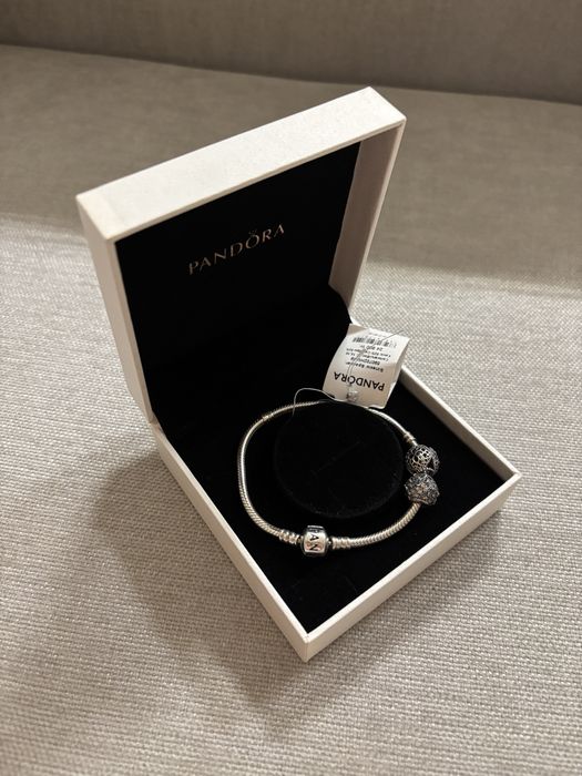 Pandora браслет с шармиками
