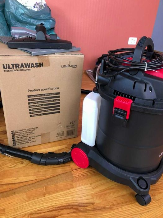 Vand Aspirator cu spalare Lehmann UltraWash, 1600/2000 W, multifunctional, multisuprafete.