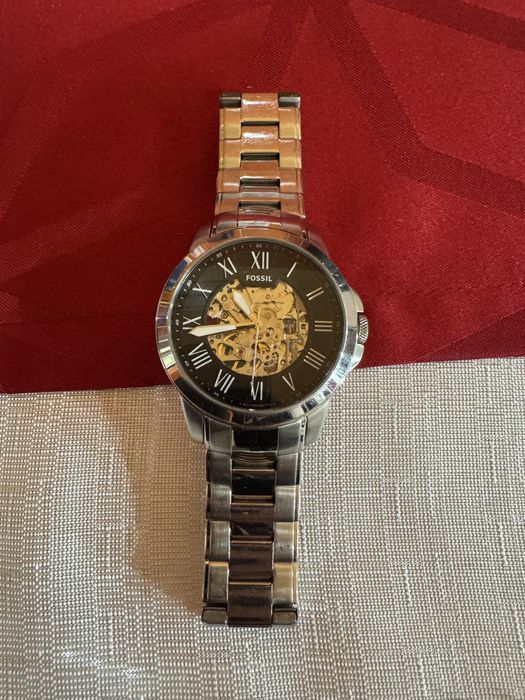 Ceas Fossil Automatic Skeleton Original – Brățară din oțel inoxidabil | Barbati