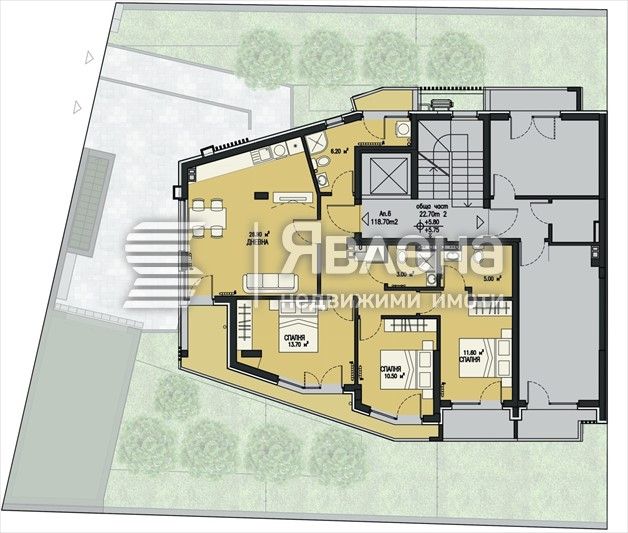 Функционален 4-стаен апартамент в кв. Бояна!