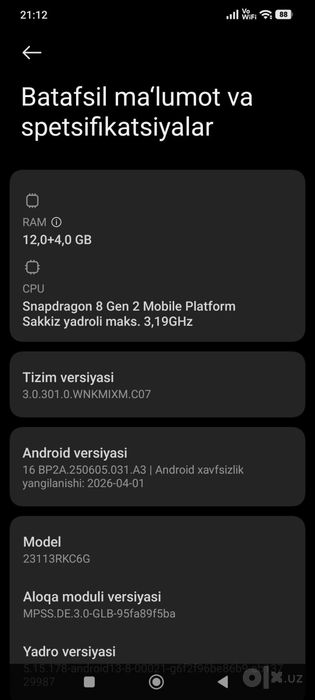 Xiaomi poco F6 pro gaming