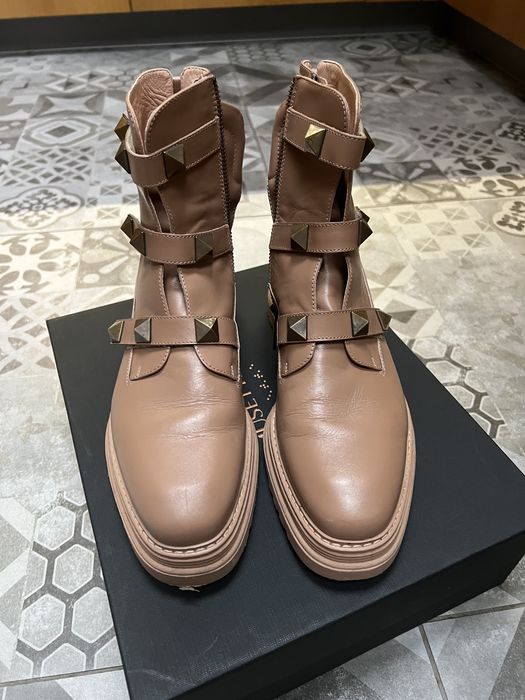 Боти от естествена кожа Musette