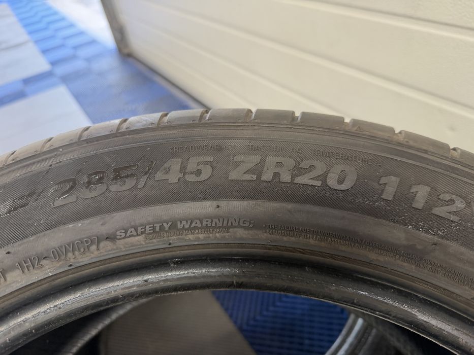 285/45/20 Летни гуми 2 броя