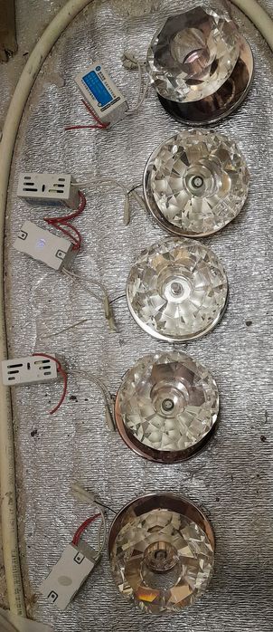 светильники потолочные 5 шт