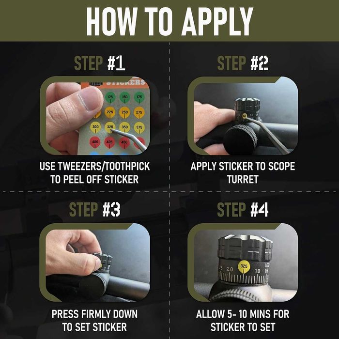 Sticker, autocolante, etichete tureta luneta vanatoare