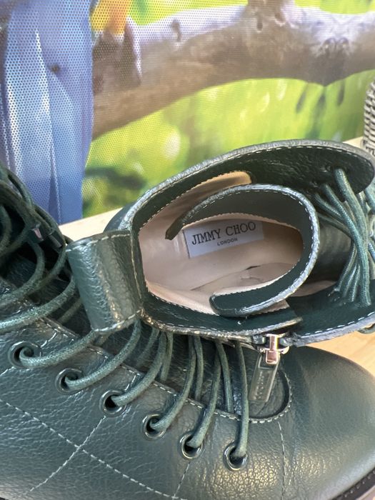 Ghete din piele naturala Jimmy Choo