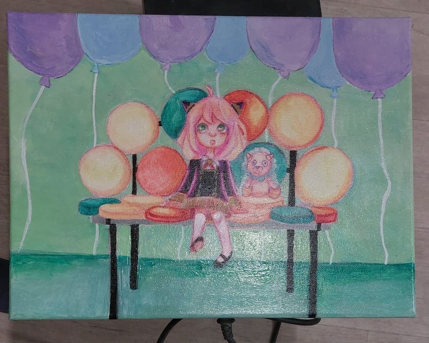 Картина А3 ручной работы