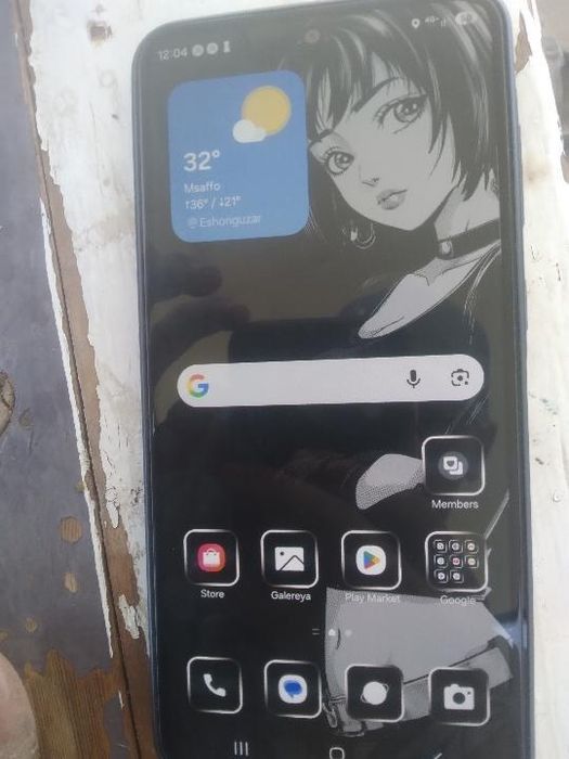 Samsung A36 5g 128.6 kar dak yuq 1 yil kafolat olinganiga 4 oy bulgan
