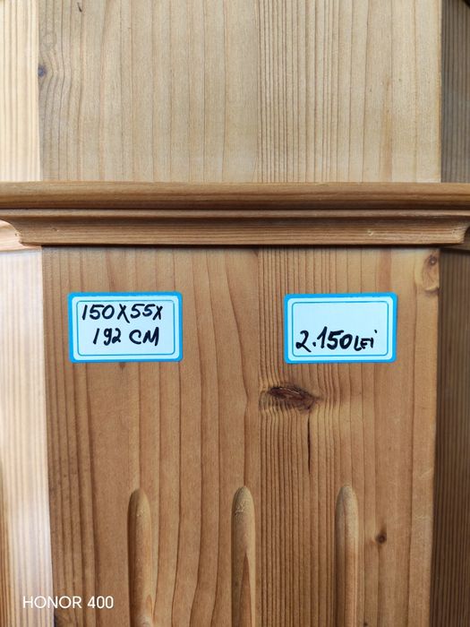 Dulap - Șifonier Lemn Masiv Natur - Rustic - Mobila Germania