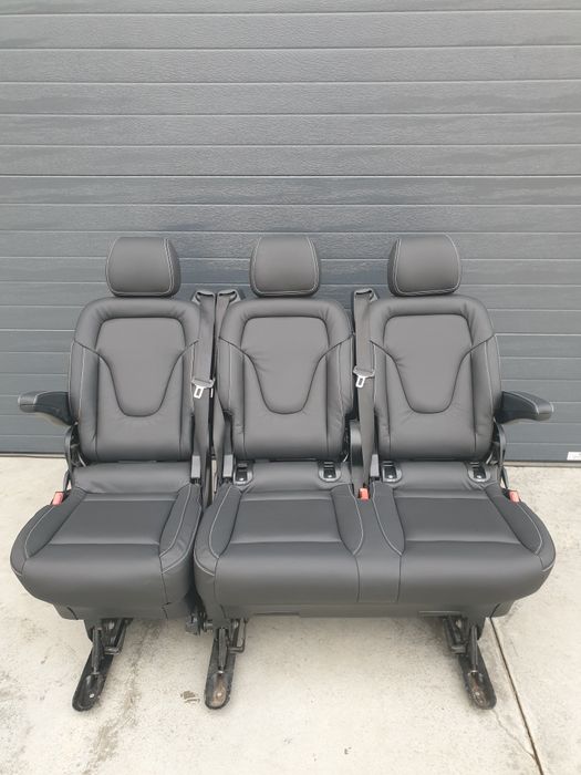 Bancheta scaune Mercedes vito viano V-Class Piele Naturală