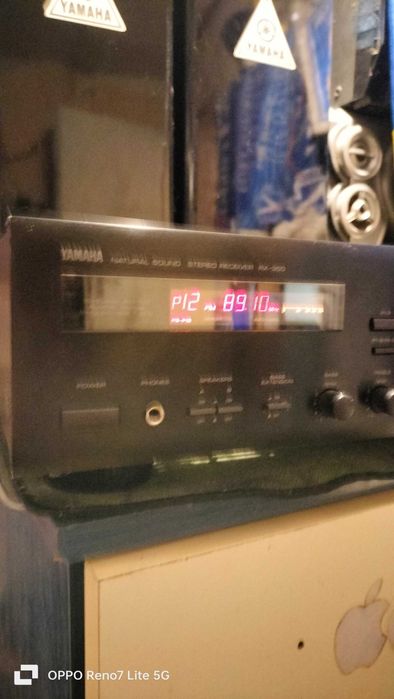 продавам yamaha natural sound stereo receiver rx 350