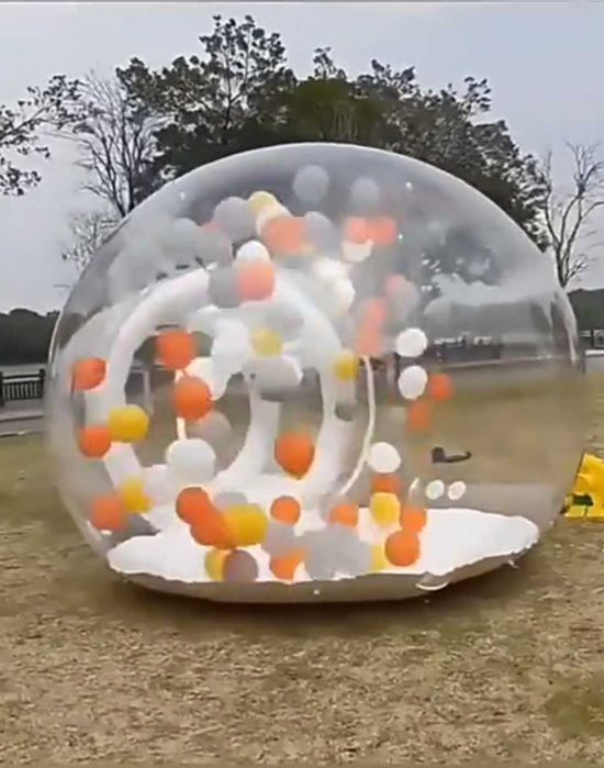 Bubble House под наем – Прозрачен балон за детски партита, рождени дни и събития