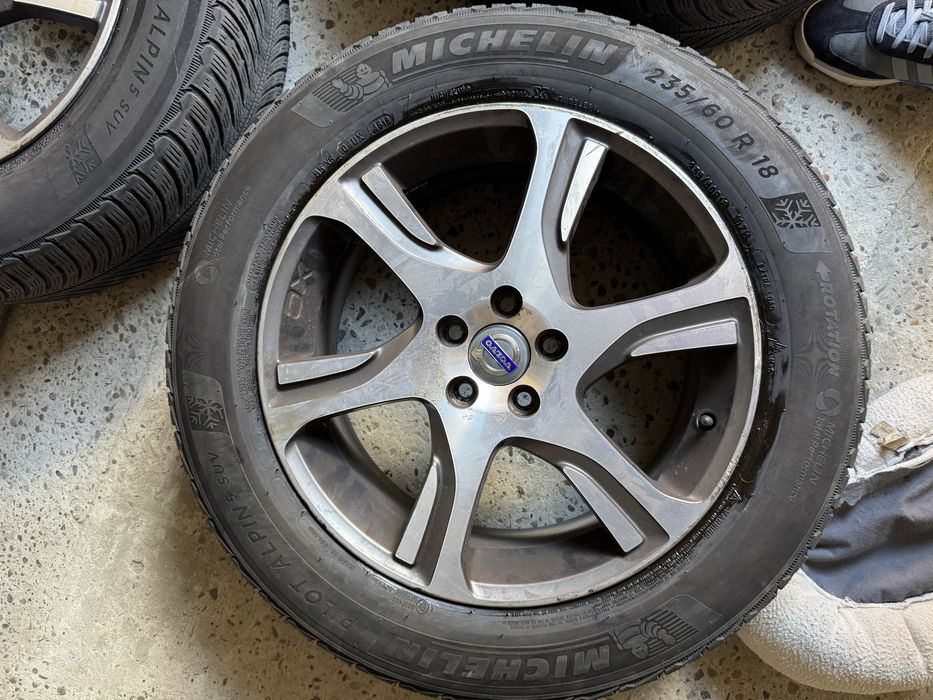 Roti iarna Volvo XC60 originale Zephyrus R18 235/60 R18 Michelin Pilot Alpin 5 SUV