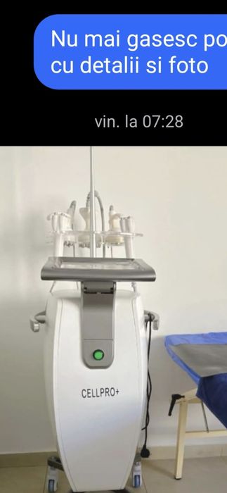 Aparat de remodelare corporala si faciala CelluPro+