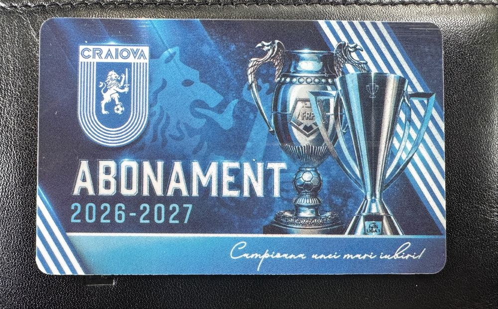 Abonament Universitatea Craiova 2026-2027