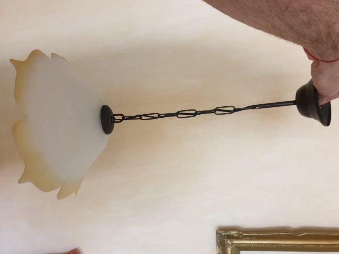 Продавам полюлей и лампи за стена от ковано желязо