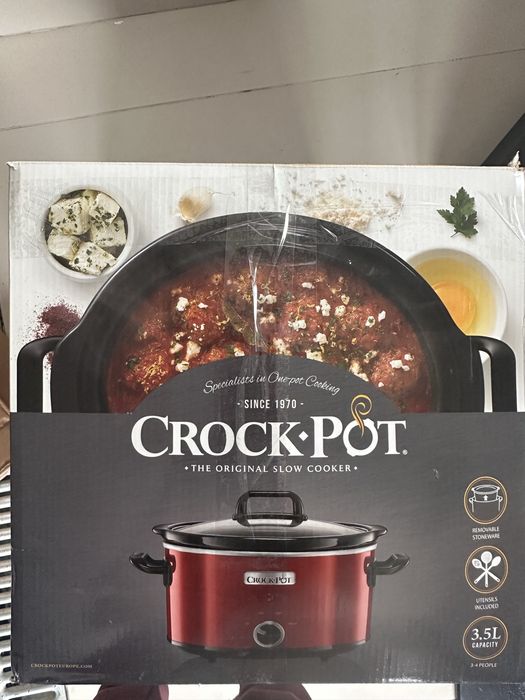 Oala slow cooker Crock-Pot 3.5 L. Ca nou
