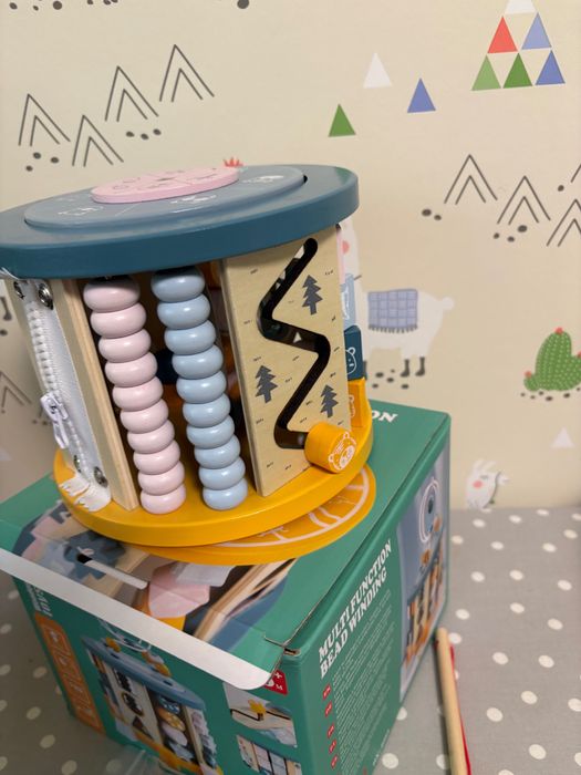 11 в 1 Интерактивен Монтесори куб