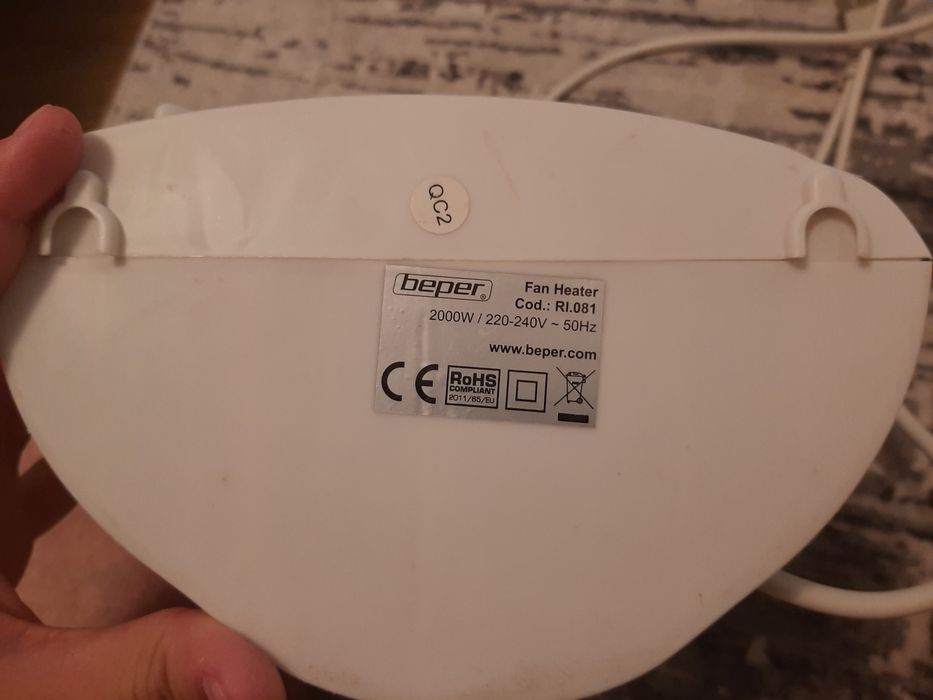 Aeroterma/ fan cooler/heater Beper