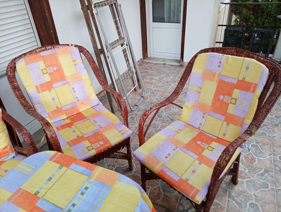 Мебели за тераса или градина от ратан