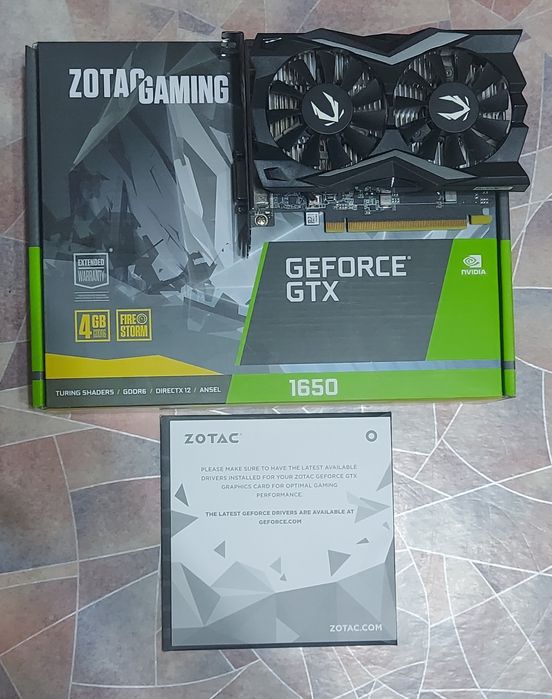 Видеокарта GTX 1650