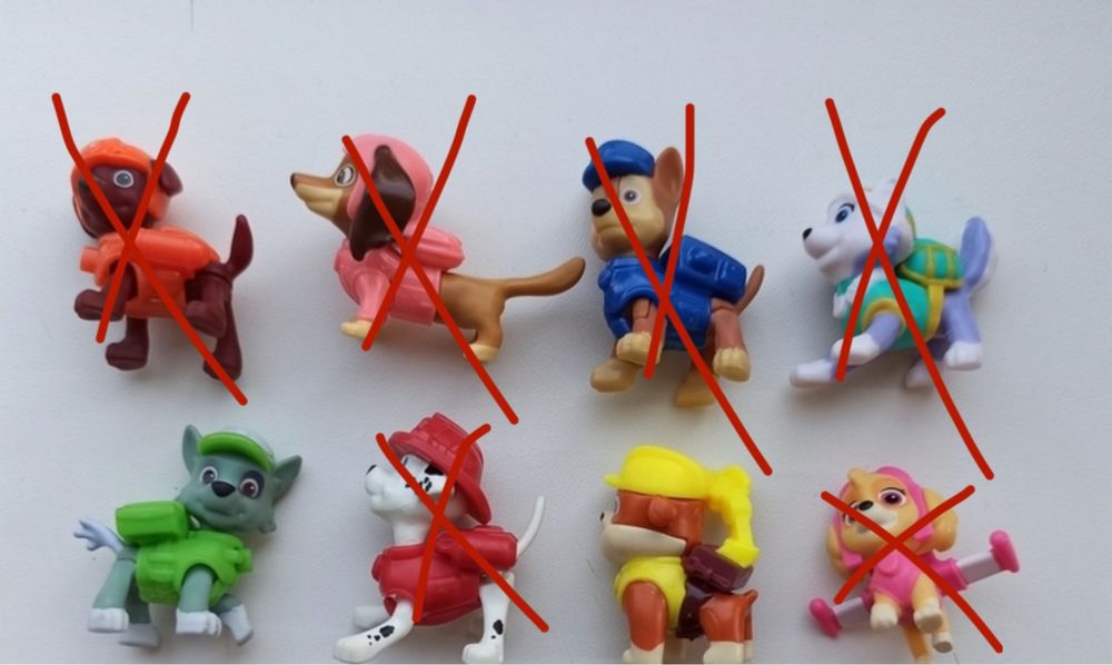 Обмен киндер щенячий патруль