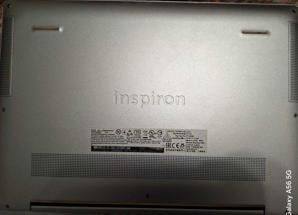 DELL INSPIRON 7391 Intel   2 în 1 (touchscreen)