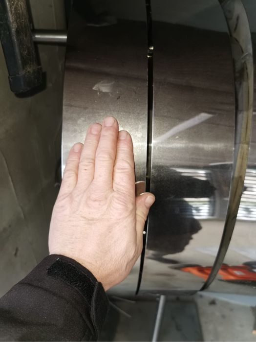 Candelabru rotund de inox