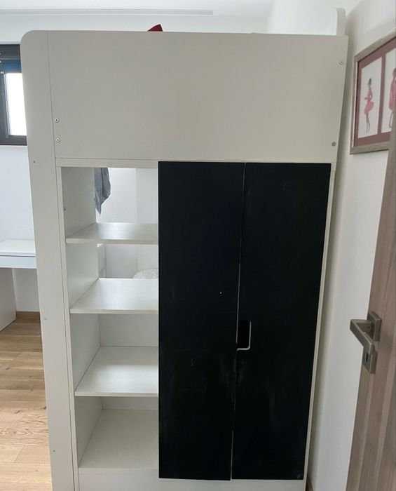 SMÅSTAD IKEA легло-надстройка