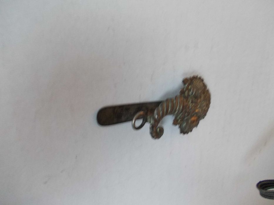 Accesoriu vestimentar vechi din argint