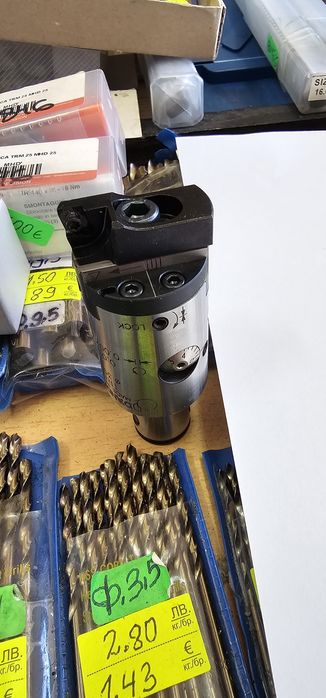 Разтъргваща глава D.ANDREA за фино и грубо