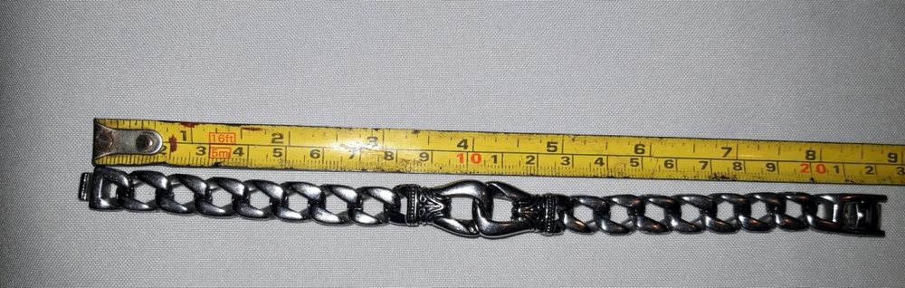 Brățară  inox rock 220x10(15)×4 mm