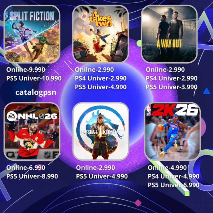 PlayStation 4 / 5 цифрлық ойындар