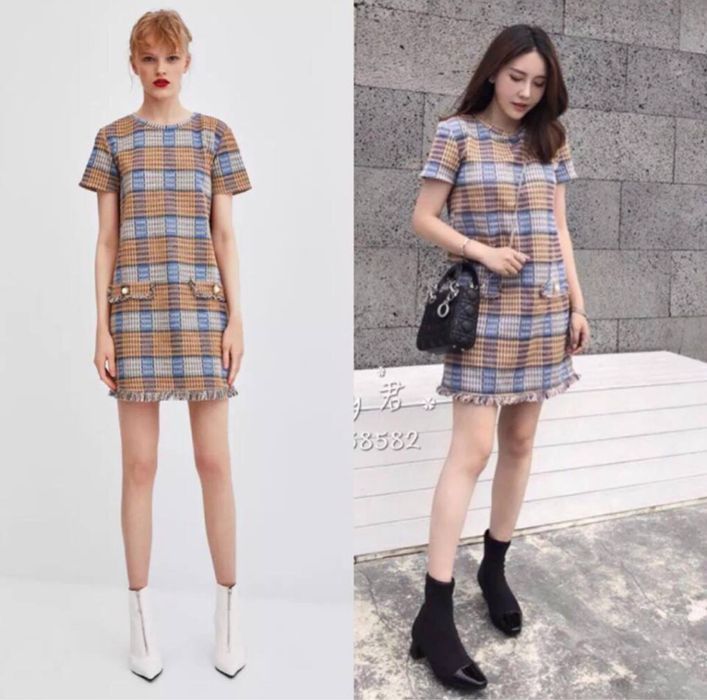 Модное платье на лето ZARA