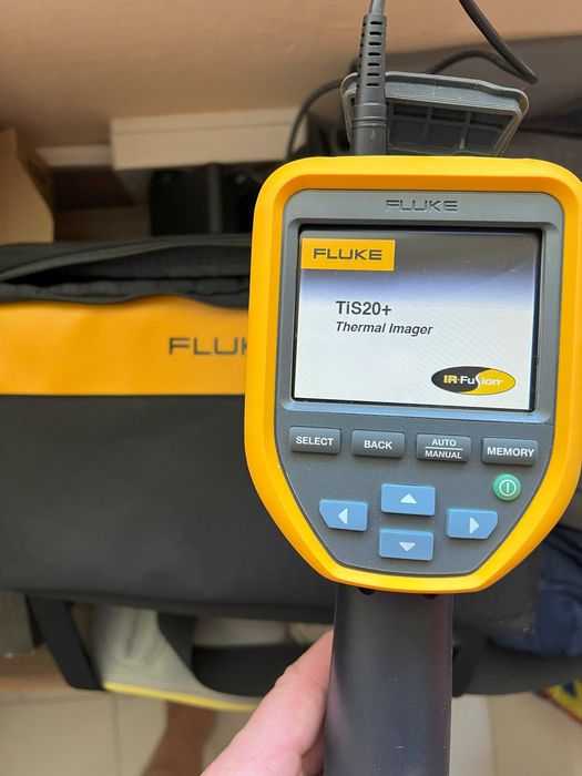 Термовизионна камера FLK-TIS20+ MAX 9HZ, LCD 3.5", 120x90, IP54, FLUKE