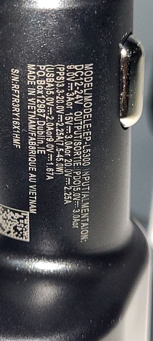 Încărcător telefon pentru priză auto 12/24V