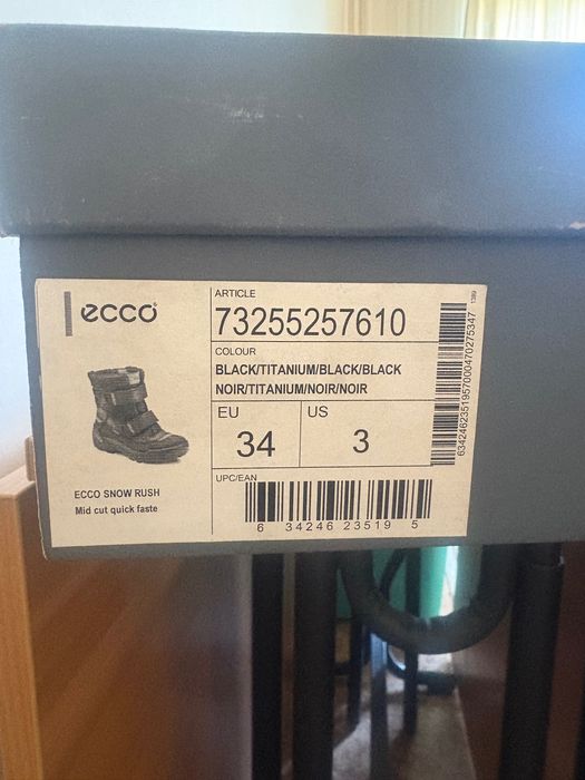 Детские сапожки Ecco