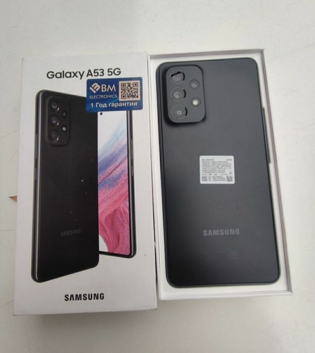 Samsung A53 5G  6/128 holati alo sroshni sotila faqat 6 mart kechgacha