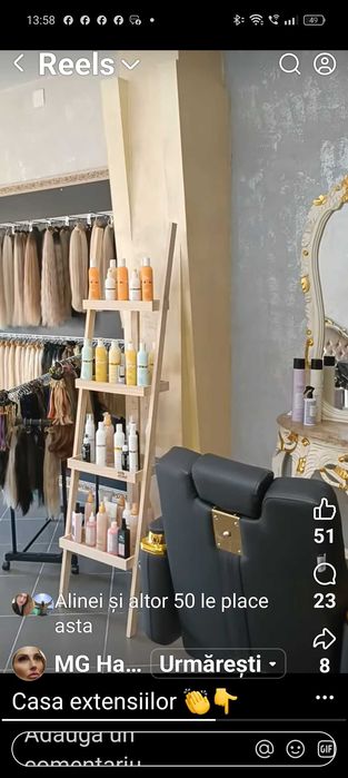 Mobilier salon de înfrumusețare Barock