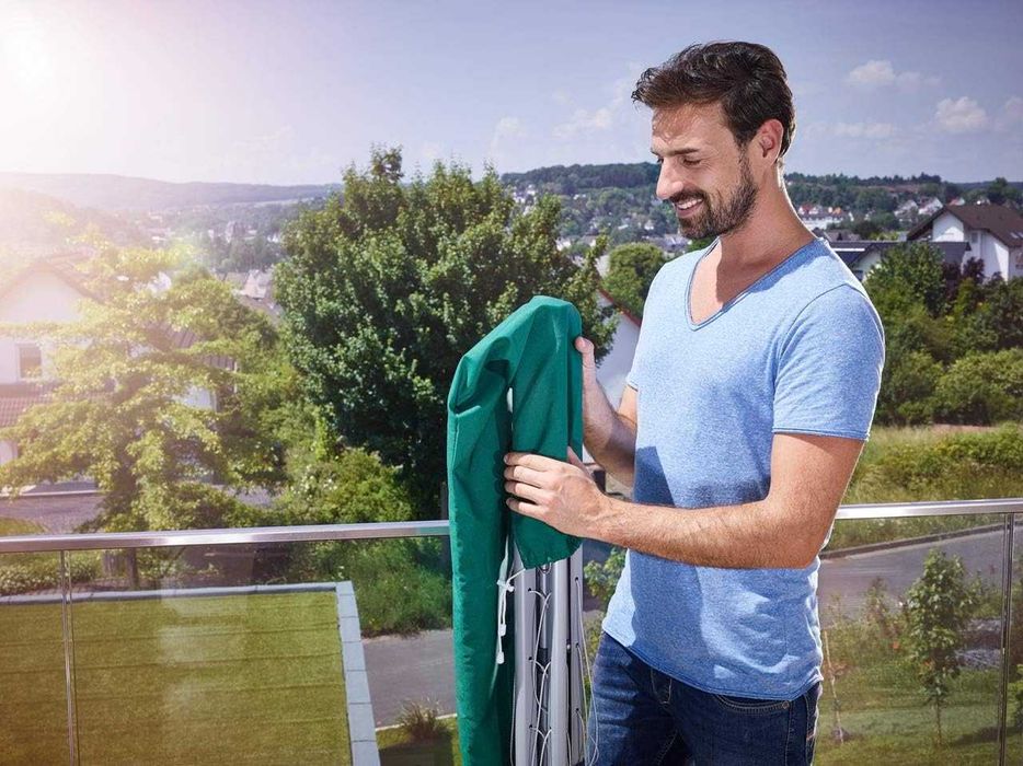 Сушилник за дрехи тип чадър Leifheit Linopop Градински простор 14 метр