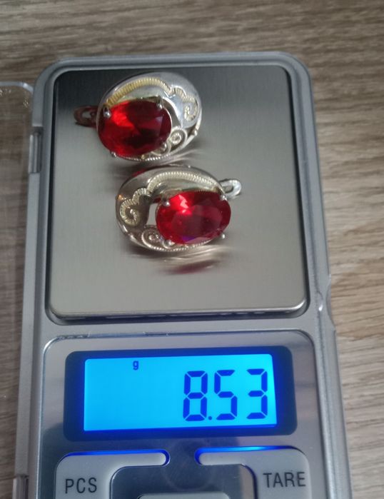 Серьги серебро 925 советские