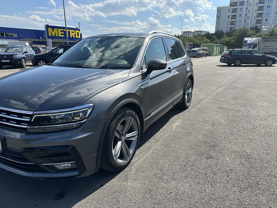Tiguan r line exterior 2019 ,2*4,cutie automata dsg 7+1 ,padele volan Etc