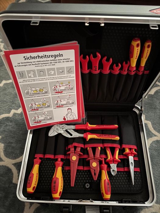 Geanta scule Knipex electricieni si pentru EV