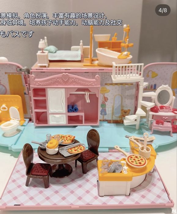 Домик коалы-автобус 2 в 1 для девочек до 10 лет