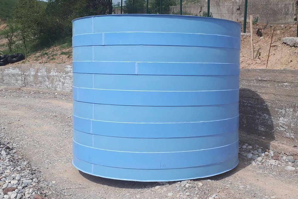 Ichimlik suv uchun 10м3, tonna polipropilen eko-sig’im, bak, bochka